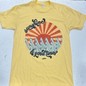 Next Level Apparel Yellow T-Shirt